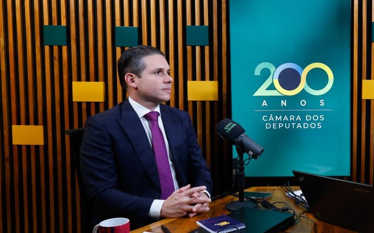 Na comemoração dos 200 anos da Câmara dos Deputados, Motta reforça defesa da democracia