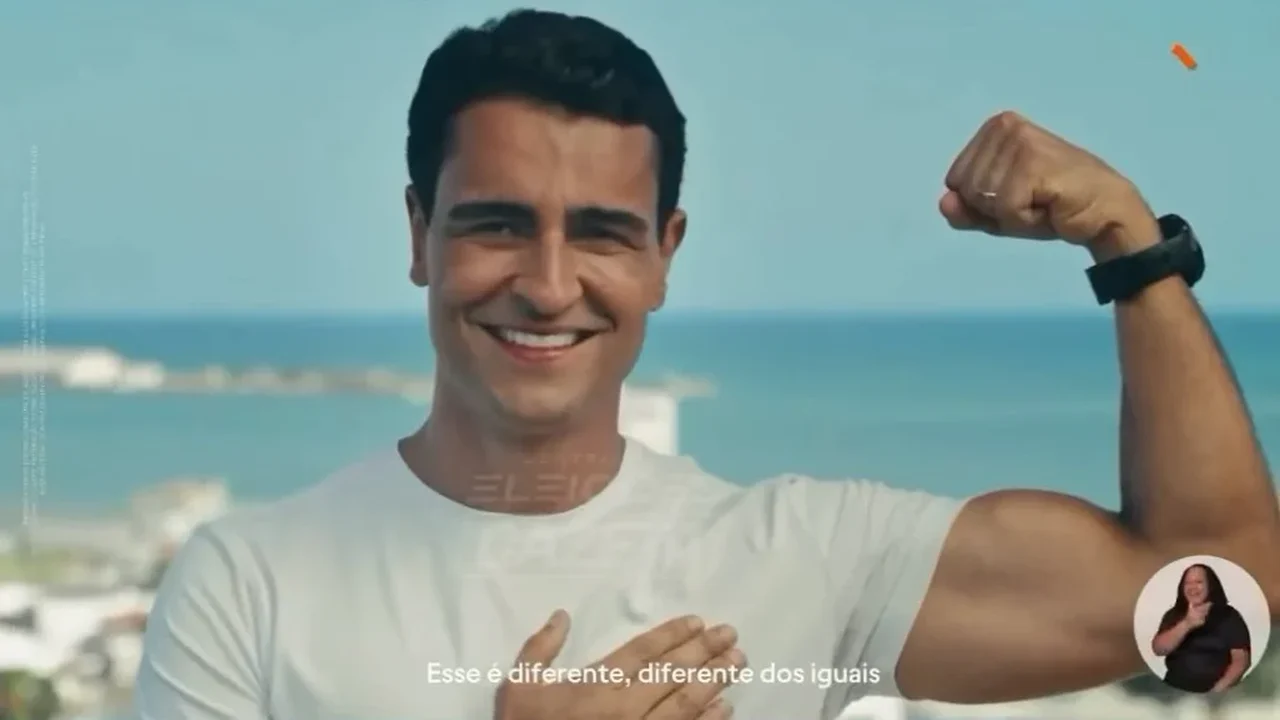 Até o ‘muque’ é de mentira? Análise de IA aponta deepfake em imagem do “bíceps” de JHC no guia
