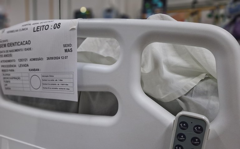 HGE procura familiares de paciente sem identificação resgatado pelo Samu no Centro de Maceió