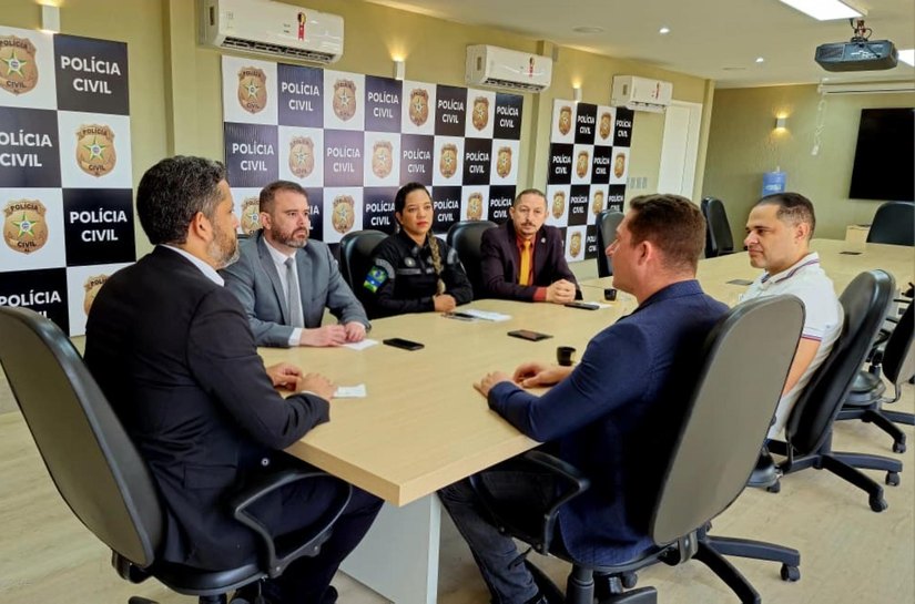 Polícia Civil de Alagoas recebe comitiva da Força Nacional em visita oficial