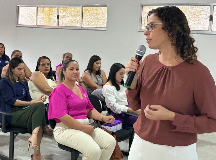 Ministério Público conscientiza sobre enfrentamento e prevenção de violência contra a mulher em Campestre