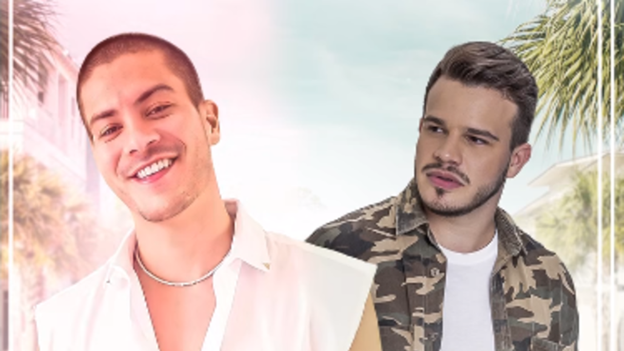 Arthur Aguiar e Matheus Fernandes em “Fora da Casinha”