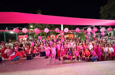 “Todas por Elas. Todas pela Vida!” reúne mulheres em noite de conscientização sobre a saúde feminina em São Miguel dos Campos