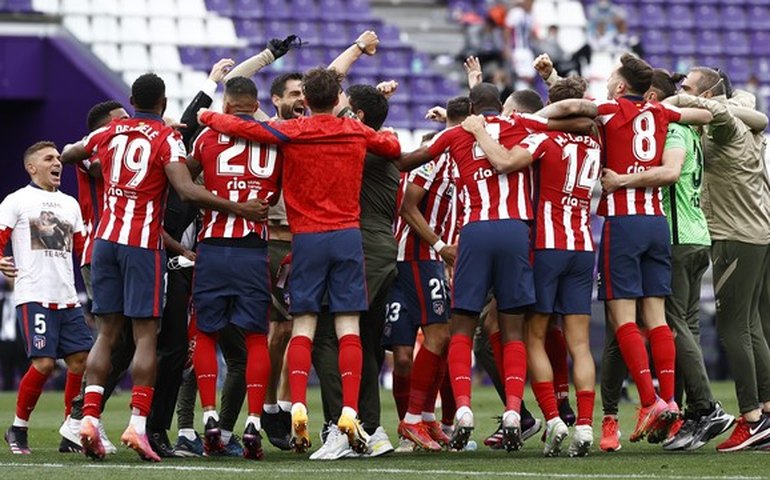 Atlético de Madrid vira sobre Valladolid e conquista o Espanhol pela 11ª vez