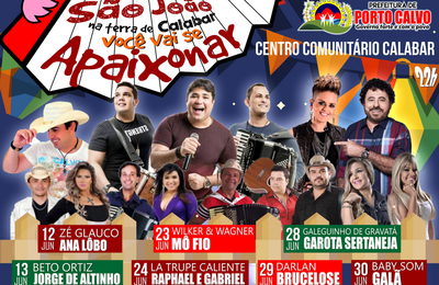 Abertura do São João de Porto Calvo é hoje