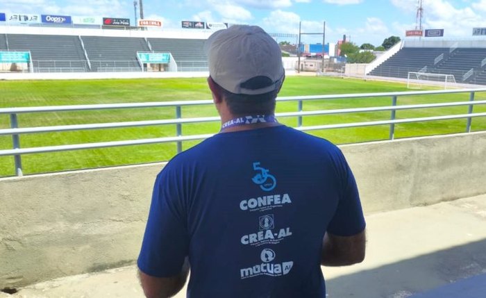 Crea-AL faz fiscalização em estádios de Alagoas