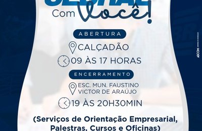 “Sebrae Com Você” estará em Piaçabuçu no próximo dia 22