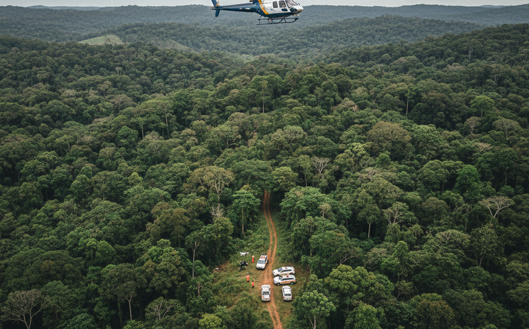 Amigos se perdem em trilha em Juquitiba; buscas são retomadas nesta segunda-feira