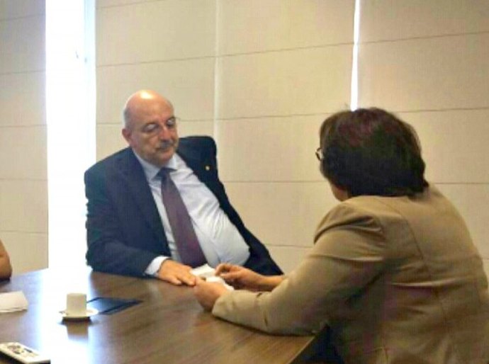 Prefeita Célia tem encontro com ministro Osmar Terra