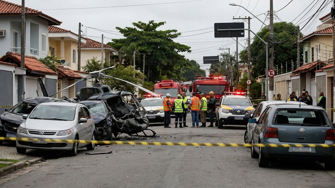 Helicópteros que colidiram no ar estavam regulares; voos saíram de Angra e Jacarepaguá