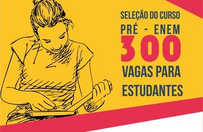 Terminam neste domingo as inscrições para Pré-Enem Comunitário 