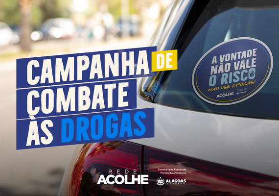 Campanha da Seprev conscientiza população sobre riscos do uso de drogas