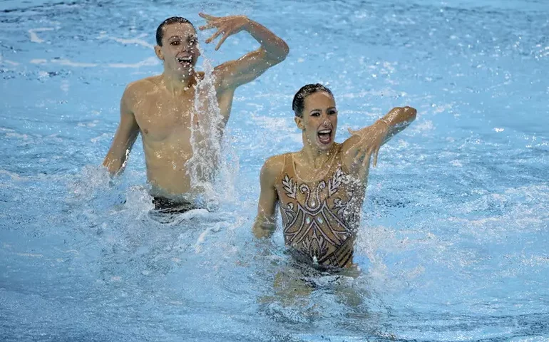Itália conquista medalha de bronze no nado artístico do Mundial