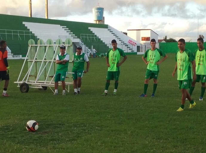 Coruripe Sub-20 fez coletivo final para enfrentar o Santa Cruz de Maceió