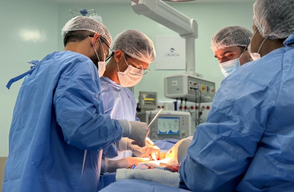 Transplante de rim no Hospital de Cirurgia / Foto: Reprodução/HC