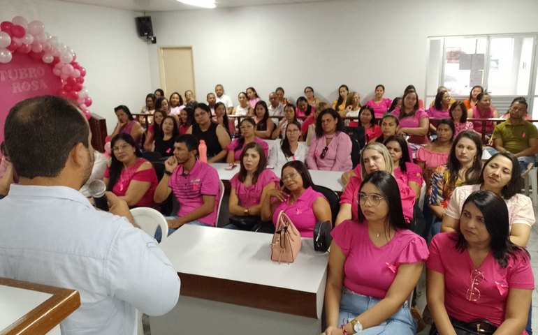Saúde de Limoeiro de Anadia finaliza o mês com várias ações da Campanha Outubro Rosa