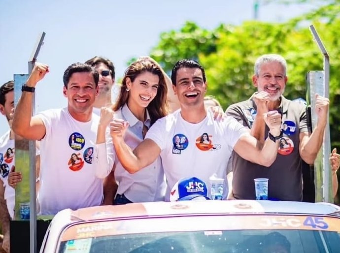 Arthur Lira lidera, com JHC e Marina, carreata “gigante e diferenciada” pelos bairros das orlas