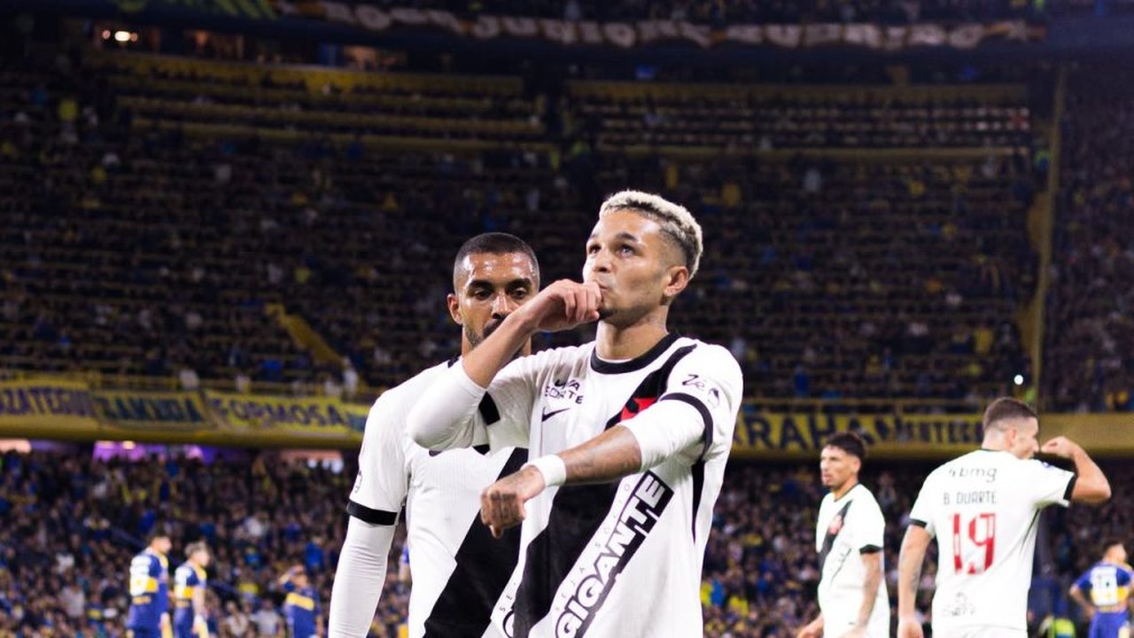 Vasco vence o Boca Juniors em La Bombonera e leva vantagem para o jogo de volta da Sul-Americana