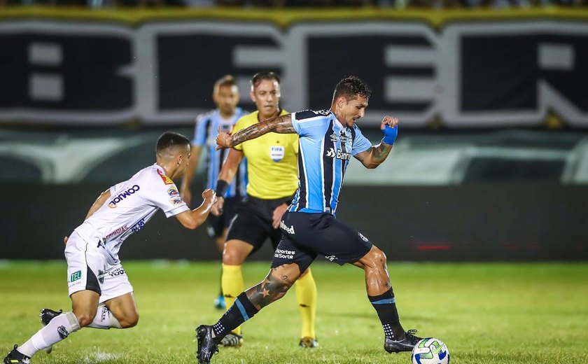 Copa do Brasil: Grêmio supera ABC por 2 a 0 no Frasqueirão