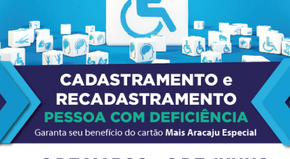 recadastramento pessoas com deficiência