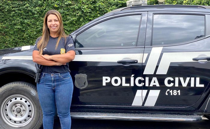 Luciene Araújo, policial civil em Alagoas Luciene Araújo, policial civil em Alagoas
