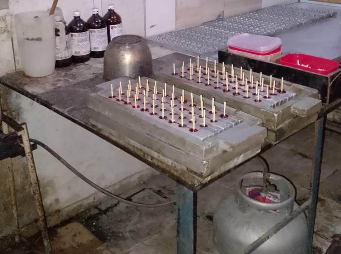 Fiscalização interdita fábrica de pirulito por inconformidades sanitárias