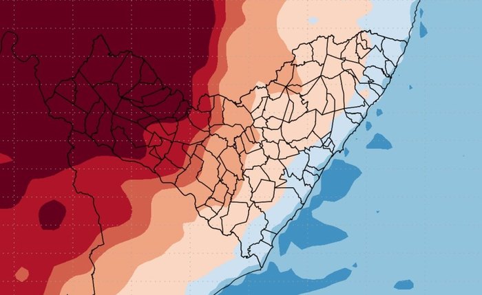 Semarh alerta para baixa umidade no Sertão e no Sertão do São Francisco até domingo, 2 Semarh alerta para baixa umidade no Sertão e no Sertão do São Francisco até domingo, 2
