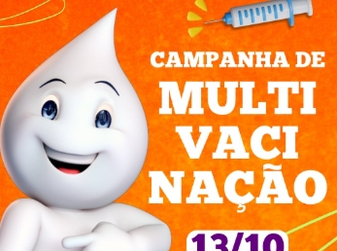 Campanha de Multivacinação começa nesta segunda (13) em Palmeira dos Índios