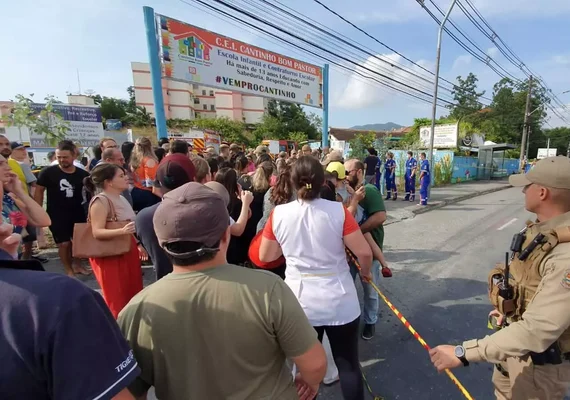 Quatro crianças morrem durante ataque em creche de Blumenau
