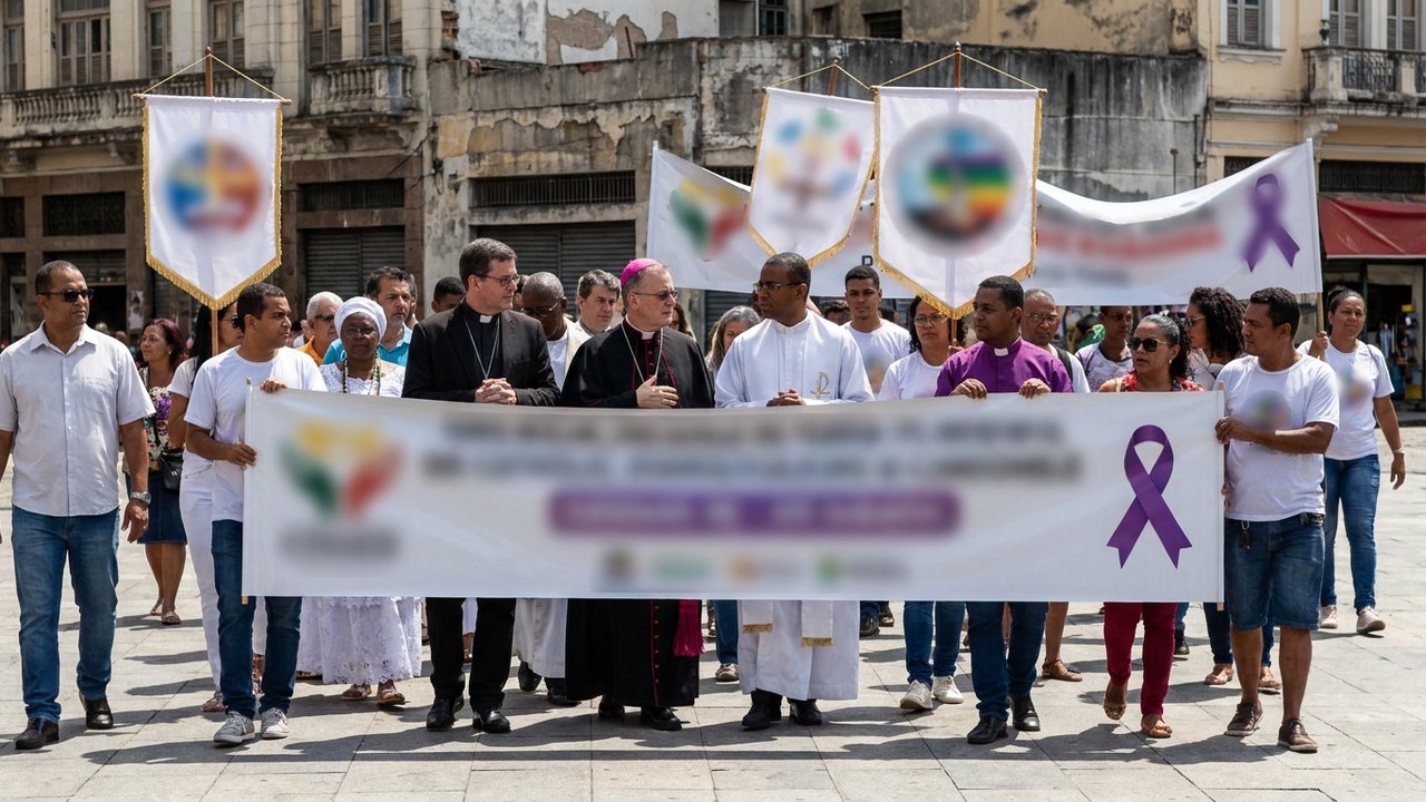 Fé contra a violência: religiões se unem em campanha contra o feminicídio