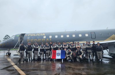 Trinta e um policiais militares de Alagoas são enviados para auxiliar Força Nacional no Rio de Janeiro