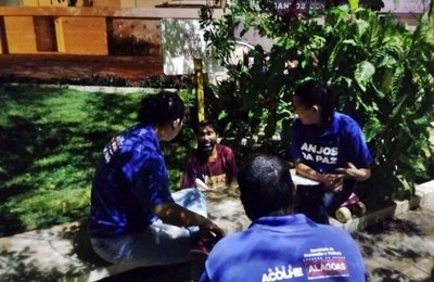  Anjos da Paz acolhem dependentes químicos em Arapiraca