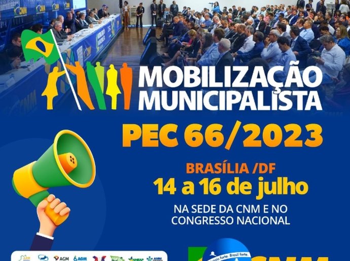 Previdência: CNM convoca gestores para mobilização em Brasília pela aprovação da PEC 66/2023