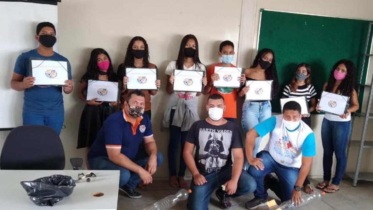 Alunos da rede municipal de Branquinha participam da Olimpíada Brasileira de Astronomia e Astronáutica 