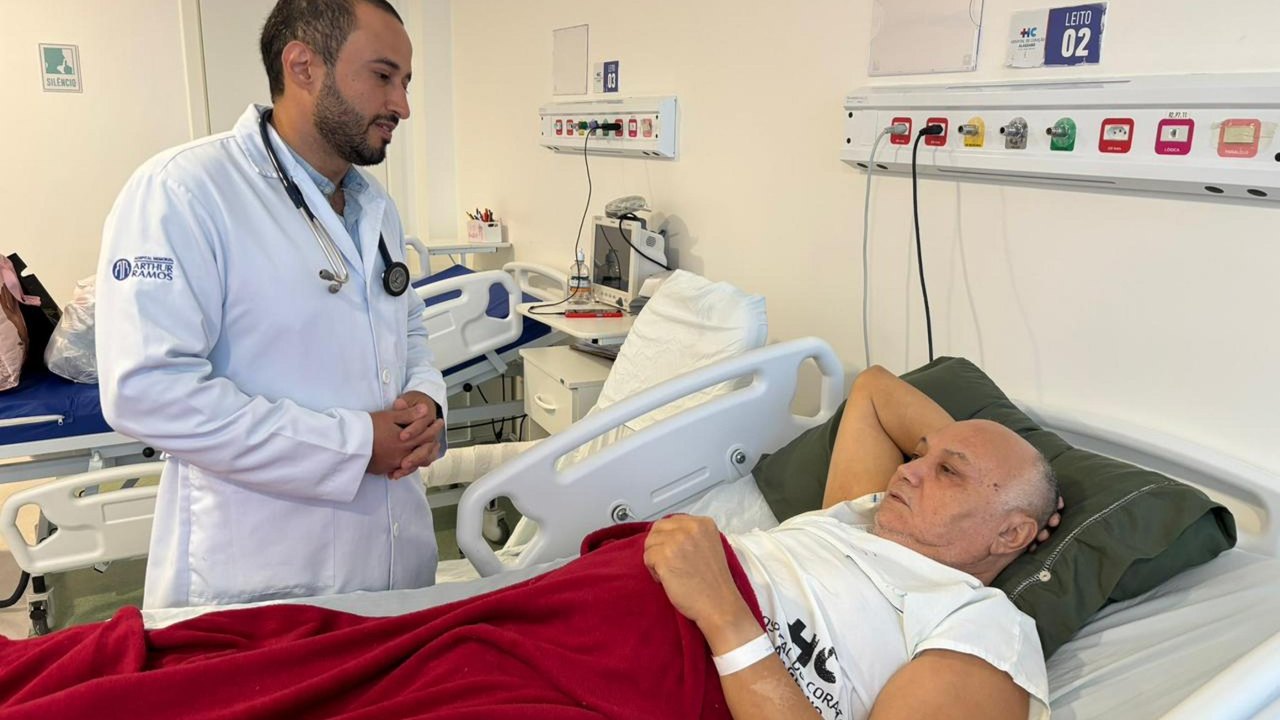 Hospital do Coração Alagoano garante recuperação de paciente após infarto