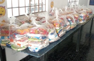 Mais de 6 mil cestas básicas já foram distribuídas pela Prefeitura de Delmiro durante a pandemia