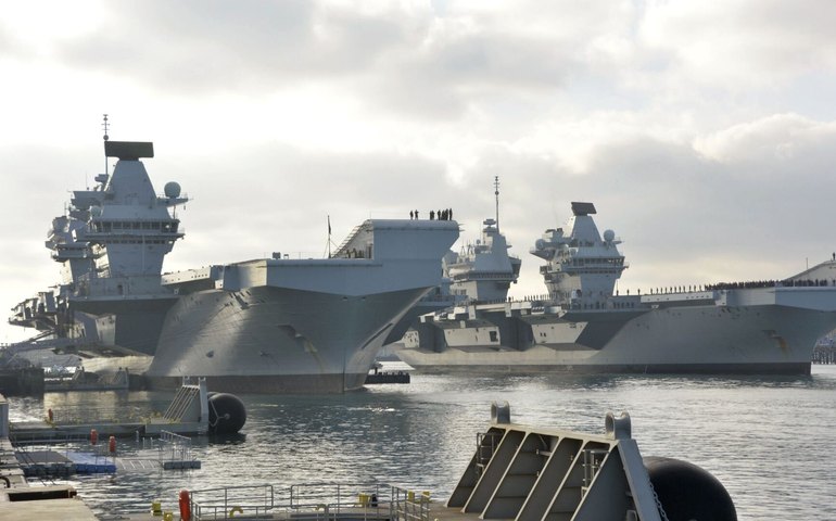 Reino Unido depende da OTAN para operar porta-aviões HMS Prince of Wales, diz mídia