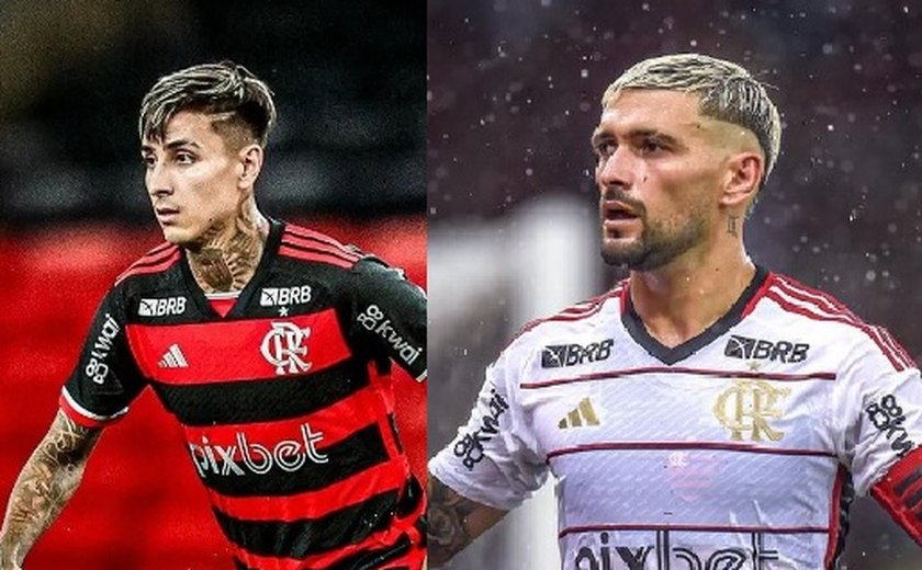 Flamengo confirma lesões de Pulgar e Arrascaeta