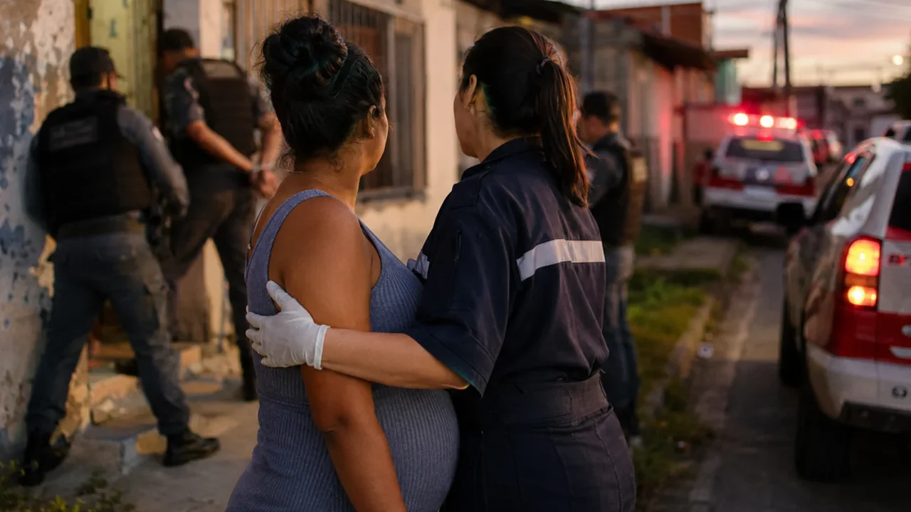Grávida de sete meses é agredida e ameaçada de morte pelo companheiro em Rio Largo