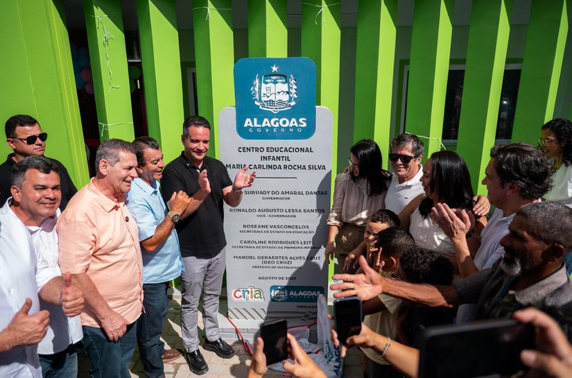 Governador entrega creche Cria e obras do Minha Cidade Linda em Ibateguara