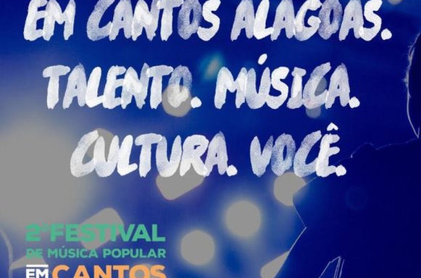 II Festival Em Cantos de Alagoas tem início nesta segunda-feira (30)