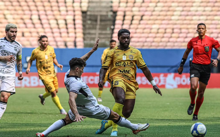 Amazonas e Ceará sofrem com o calor e ficam no empate de 1 a 1 pela Série B