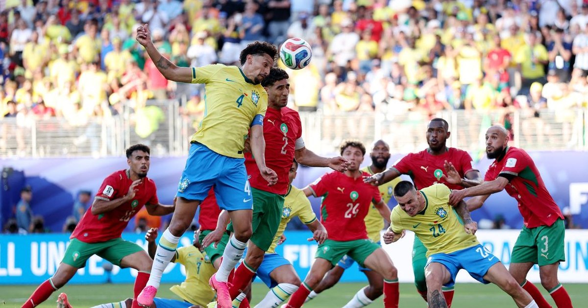 Brasil empata com Marrocos na estreia pelo Grupo C :: Tribuna do Agreste