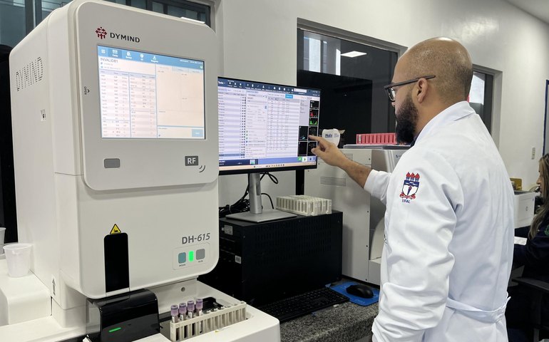 HGE passa a contar com novo equipamento capaz de realizar 100 hemogramas por hora