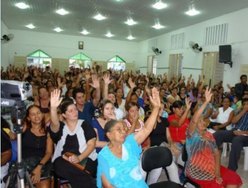 Campanha 7 Semanas da Vitória na igreja do bairro do Poço