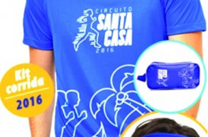 Circuito Santa Casa: organização disponibiliza último lote de kits do atleta