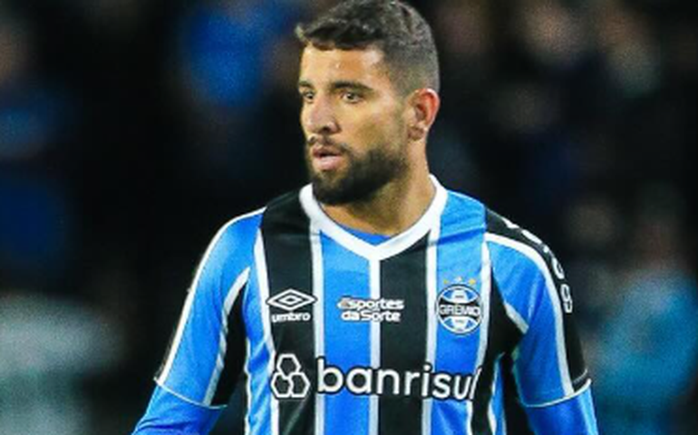 Volante Pepê se despede do Grêmio e é aguardado em Salvador para ser anunciado pelo Vitória