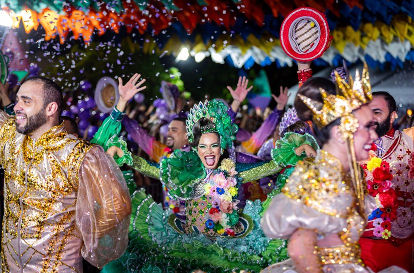 Festival Municipal de Quadrilhas celebra fé, literatura e ancestralidade em noite marcante