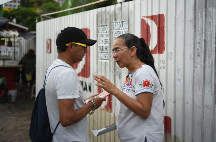 Heloísa Helena inicia campanha pelas redes sociais e nas ruas de Maceió