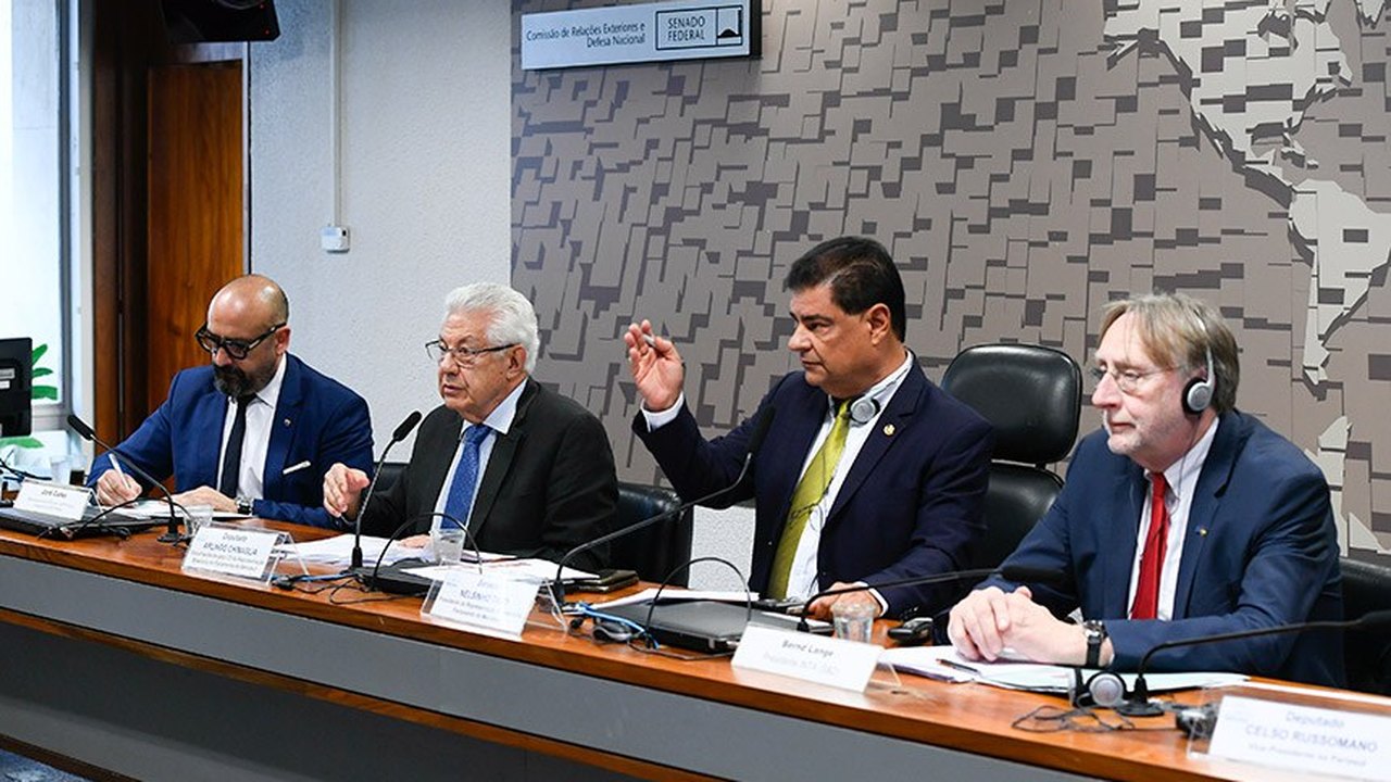 Em reunião com europeus, parlamentares tentam destravar acordo Mercosul-UE